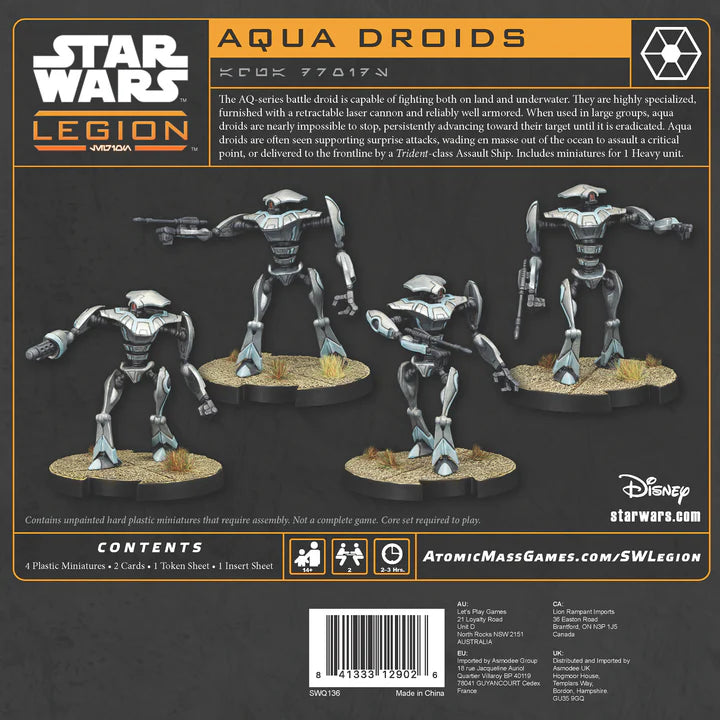Star Wars: Legion – Aqua Droid Unit Expansion