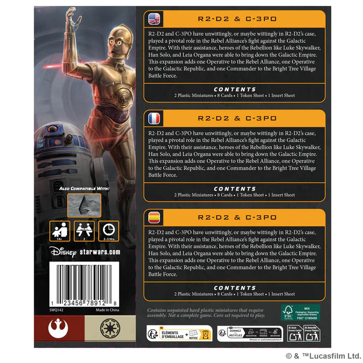 Star Wars: Legion – R2D2 & C-3PO
