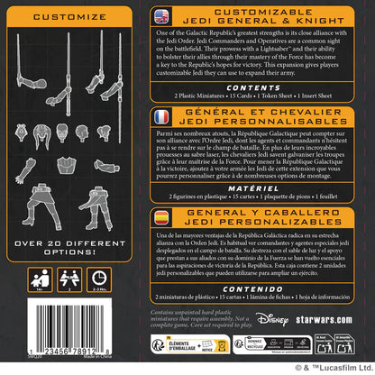 Star Wars: Legion – Customizable Jedi General and Knight