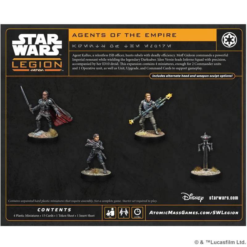 Pre-Order Star Wars: Legion – Agents of the Empire