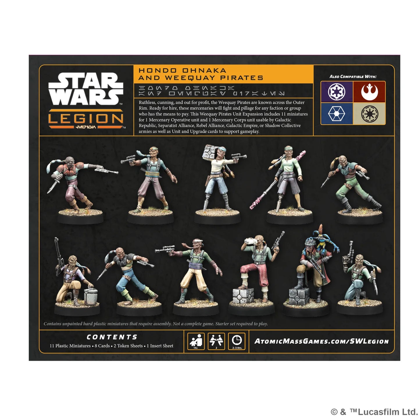 Star Wars: Legion – Hondo Ohnaka & the Weequay Pirates