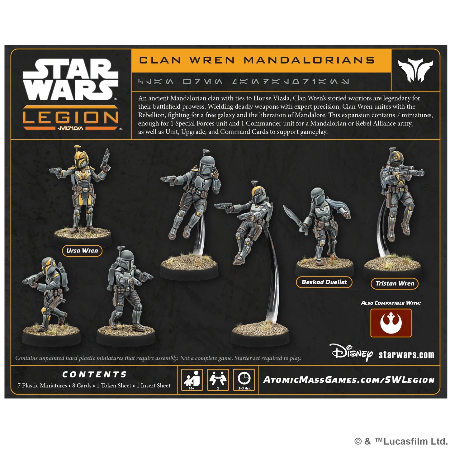 Pre-Order: Star Wars: Legion Clan Wren Mandalorians