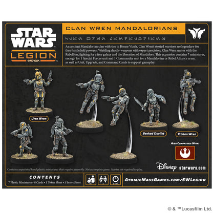 Pre-Order: Star Wars: Legion Clan Wren Mandalorians