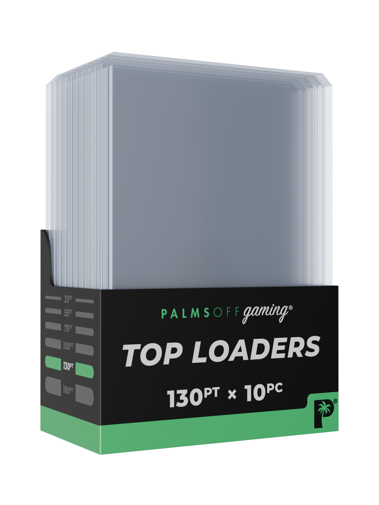 130pt Top Loaders - 10pc