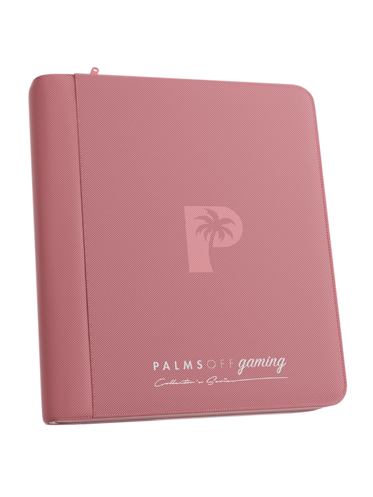 Collector's Series Top Loader Zip Binder - 4 Pocket - Pink