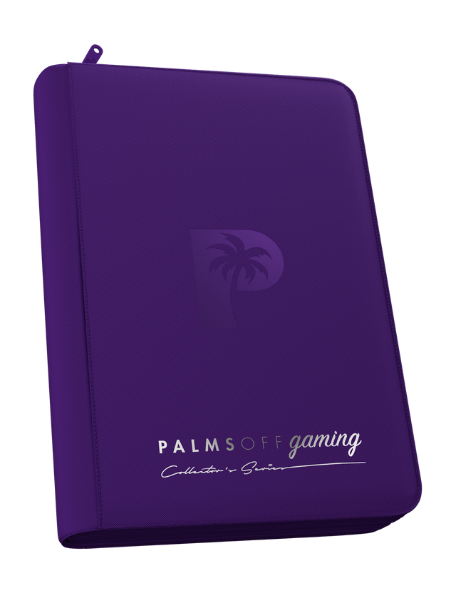 Collector's Series 4 Pocket Zip Binder - Purple