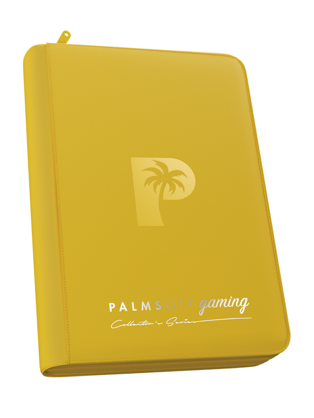 Collector's Series 4 Pocket Zip Binder - Yellow