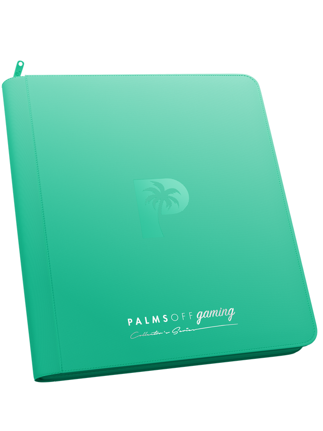 Collector's Series 12 Pocket Zip Binder - Turquoise