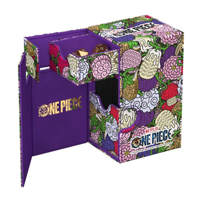Pre-Order: Ultimate Guard: One Piece Devil Fruits Deck Box – XenoSkin Flip'n'Tray 80+