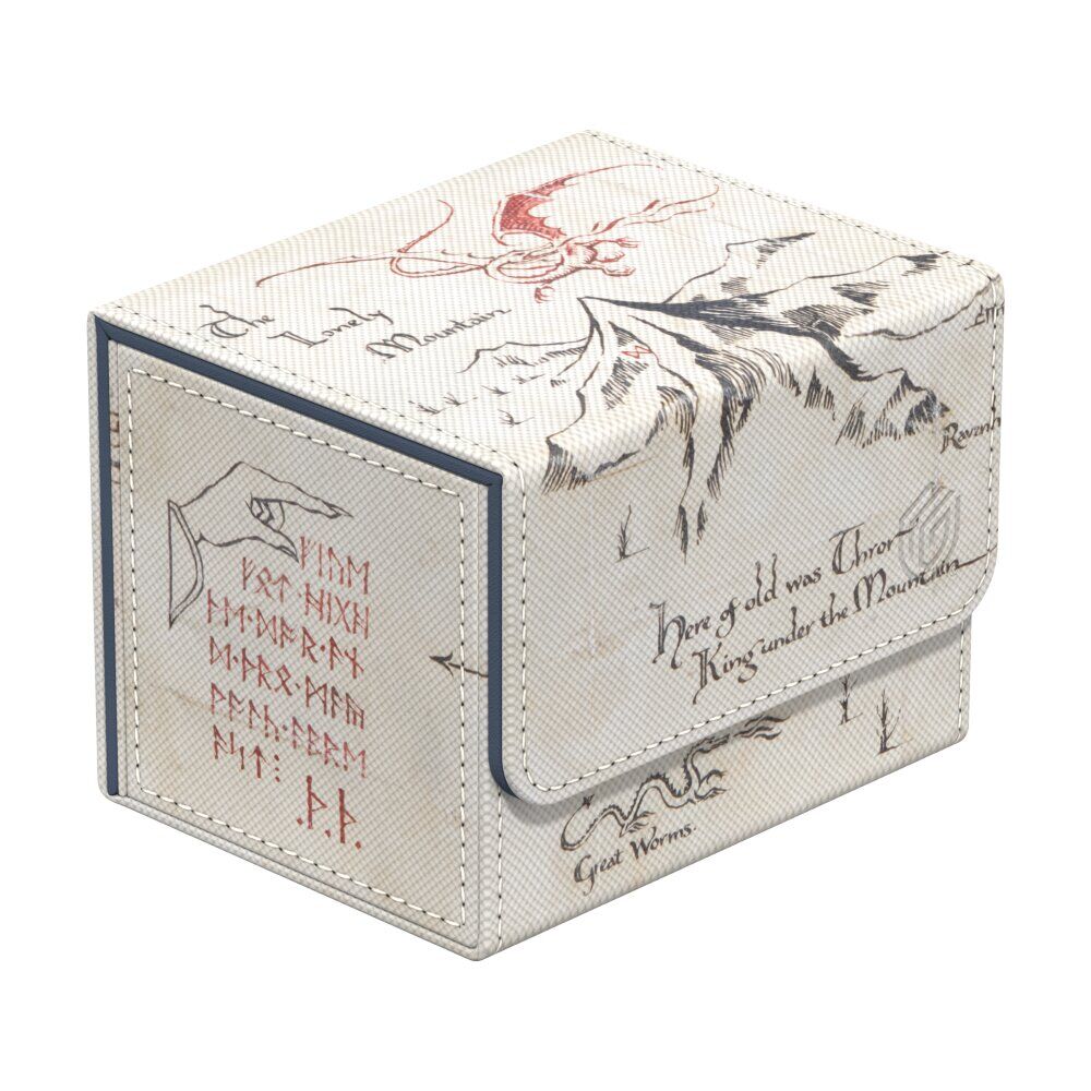 Pre-Order: Ultimate Guard: Deck Box – XenoSkin Sidewinder 100+ – The Hobbit: Thrór's Map